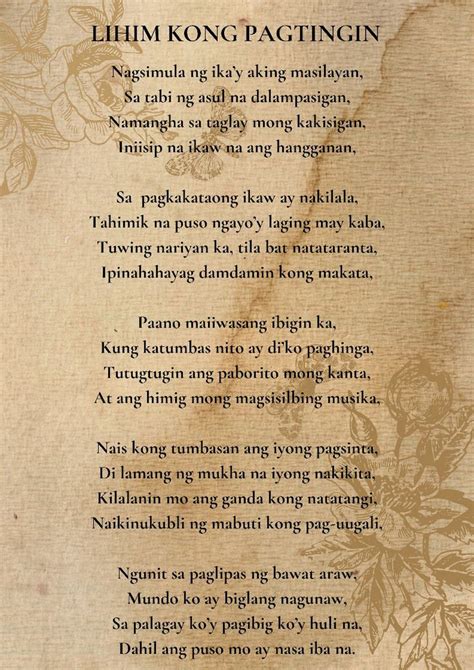 BINO: Tagalog.